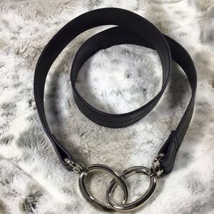 * 37” long Black and silver color metal decorative material unknown